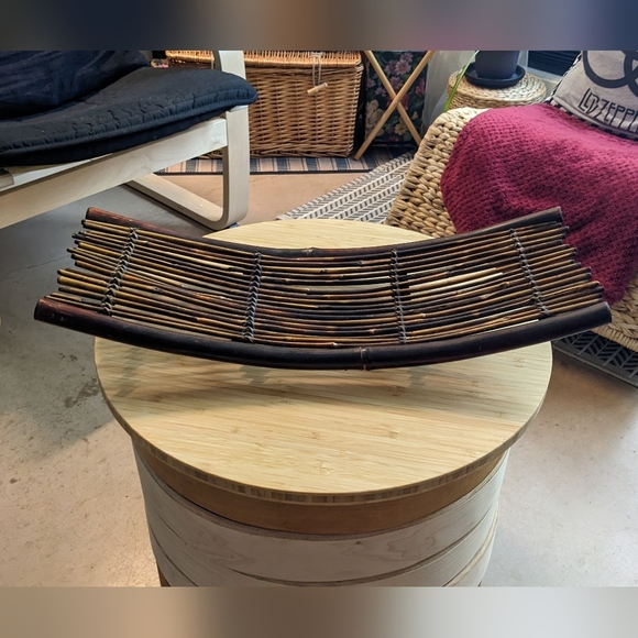 Bamboo Curved Tray - Picture 2 of 6